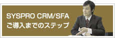 SYSPRO CRM/SFAご導入までのステップ